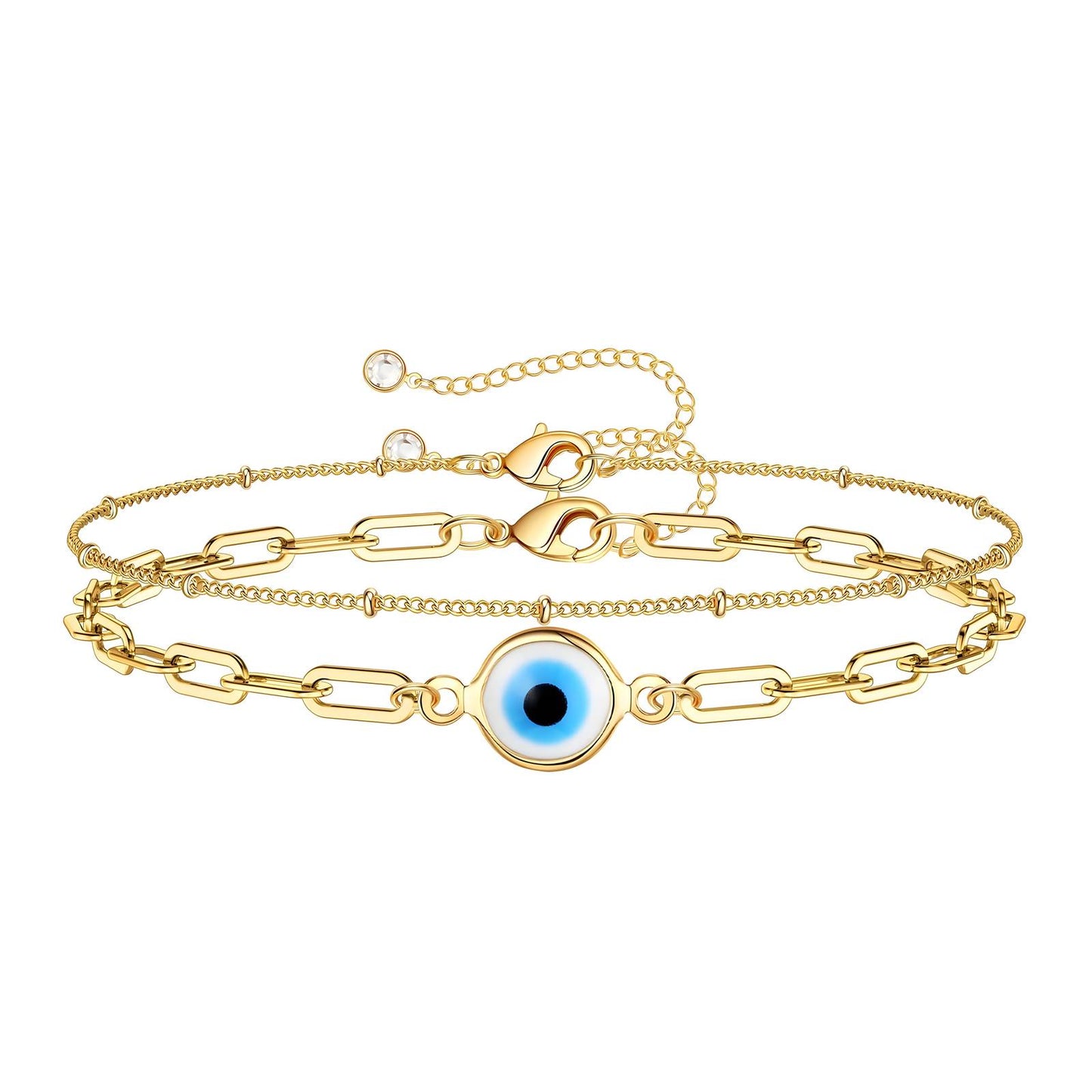 Evil Eye Double Bracelet | Evil Eye Collection
