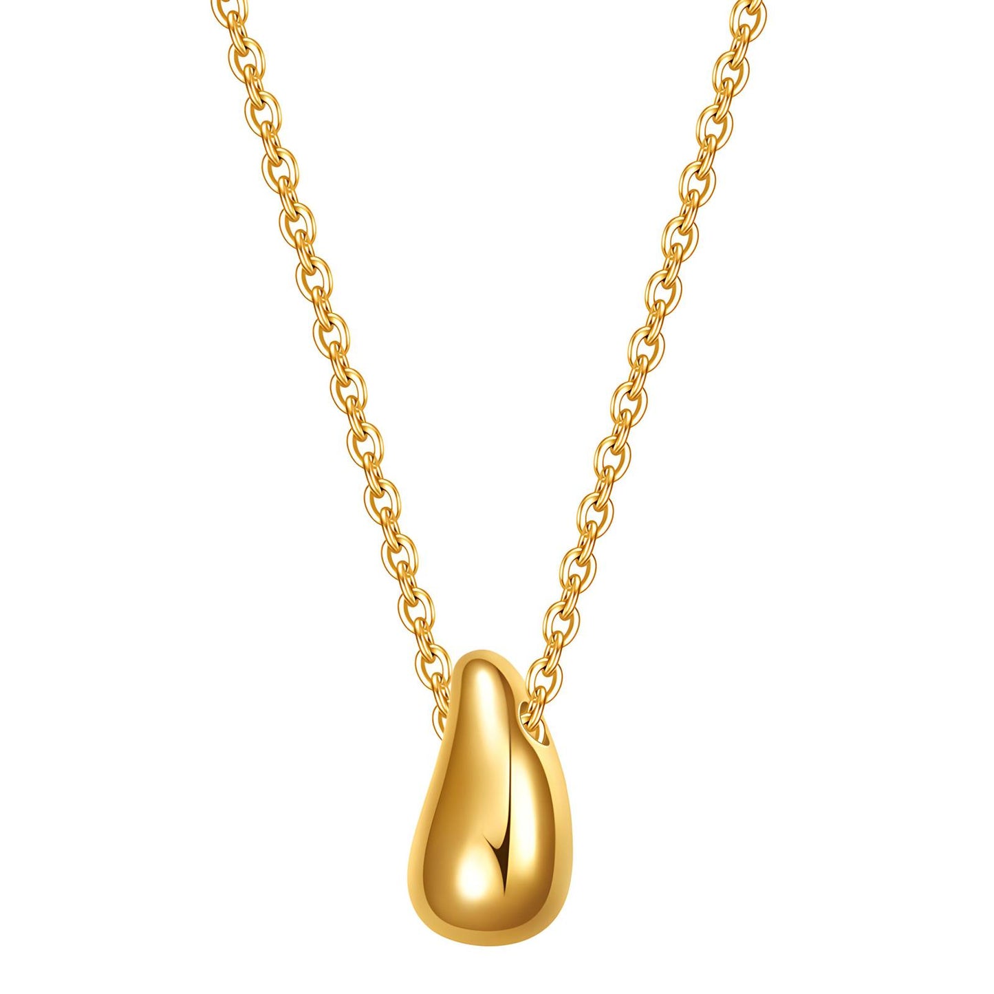 Gold Drop Necklace
