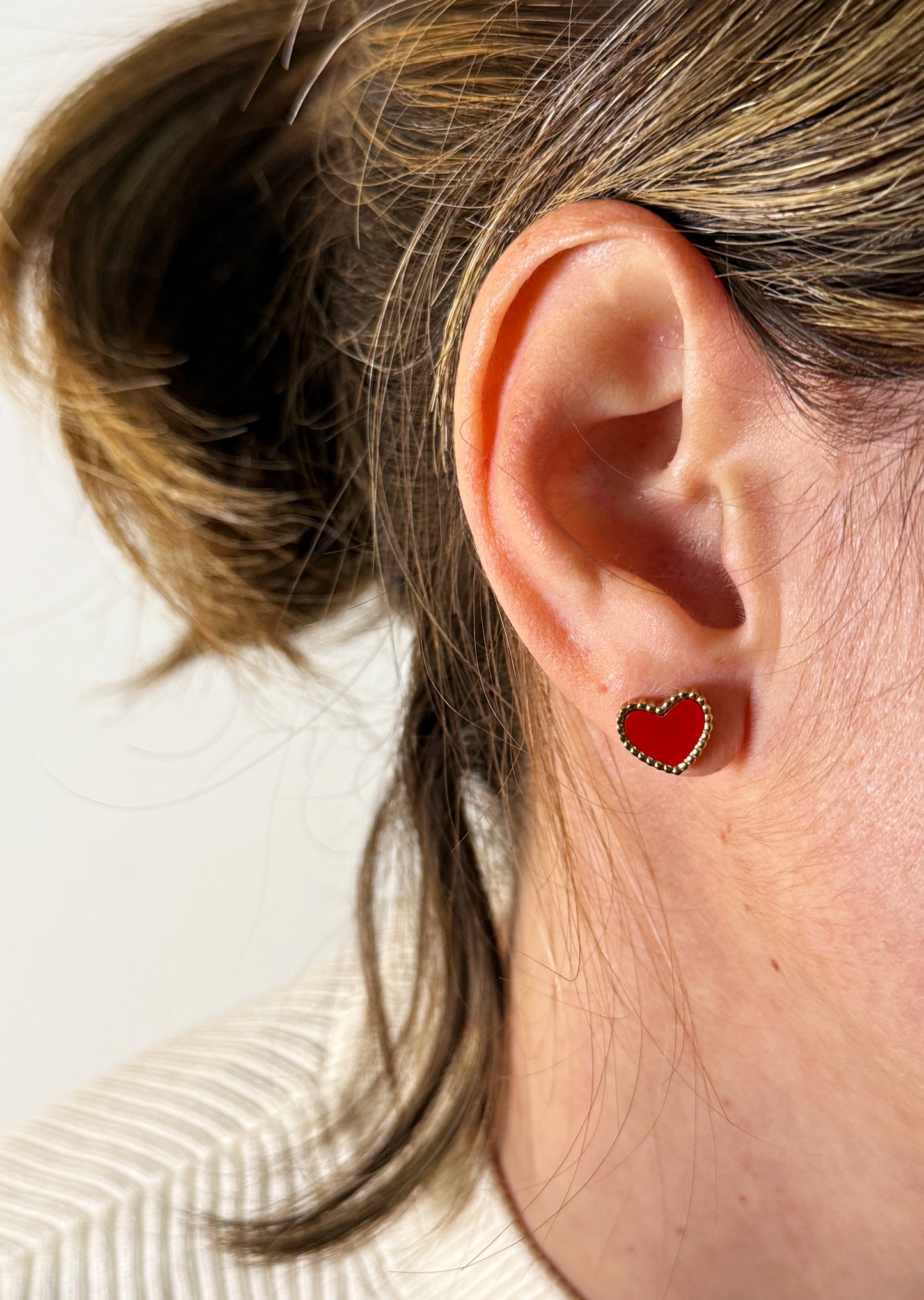 Candy Earrings | Red