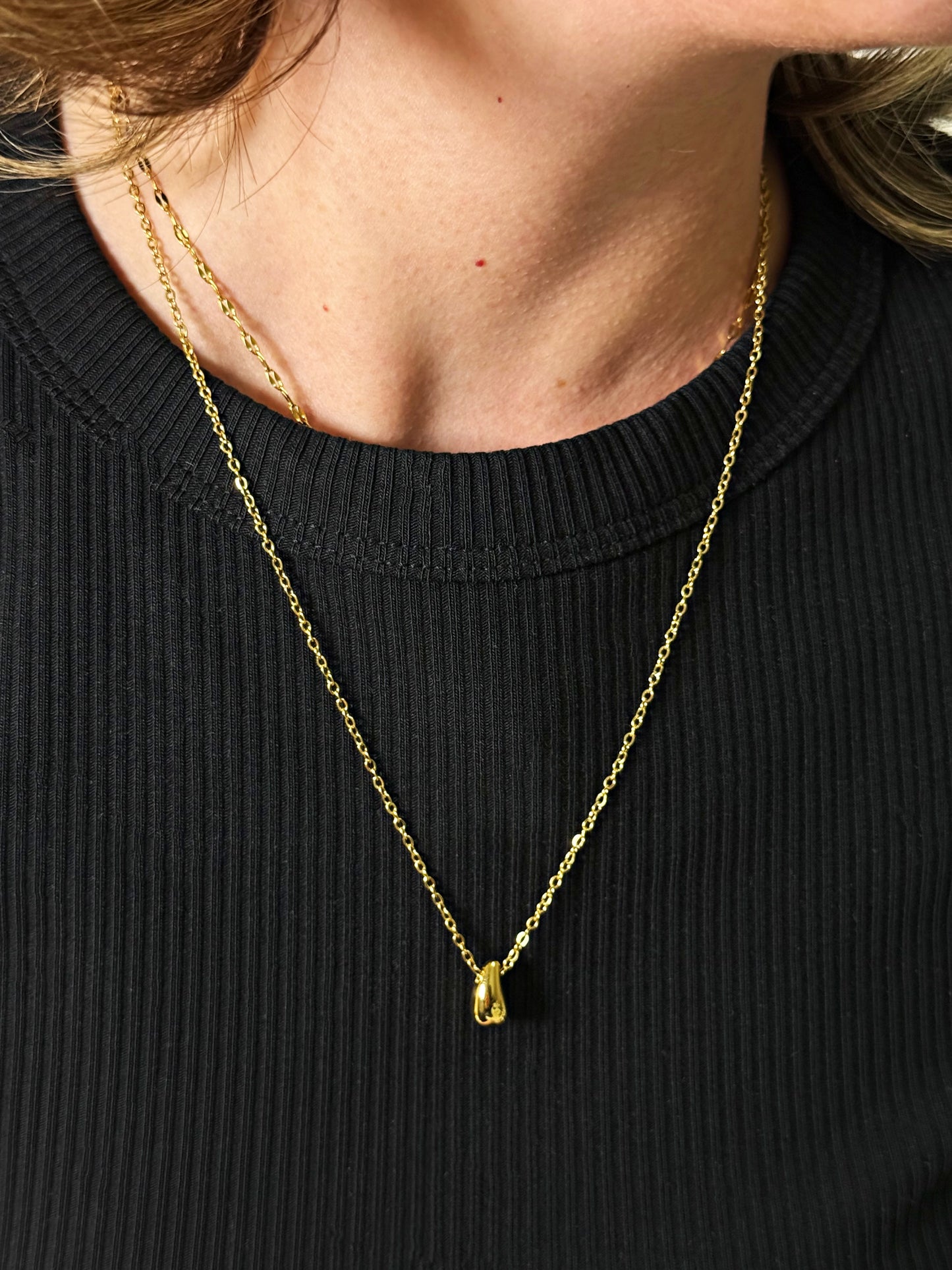 Gold Drop Necklace