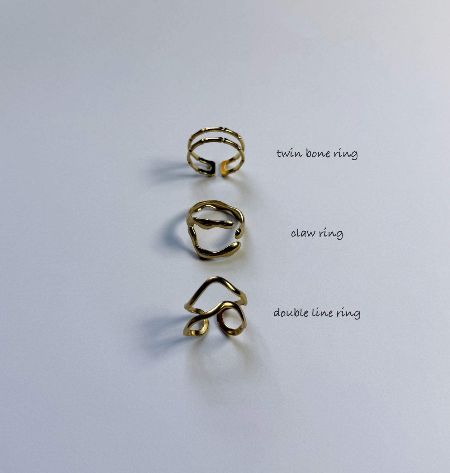 Twin Bone Ring