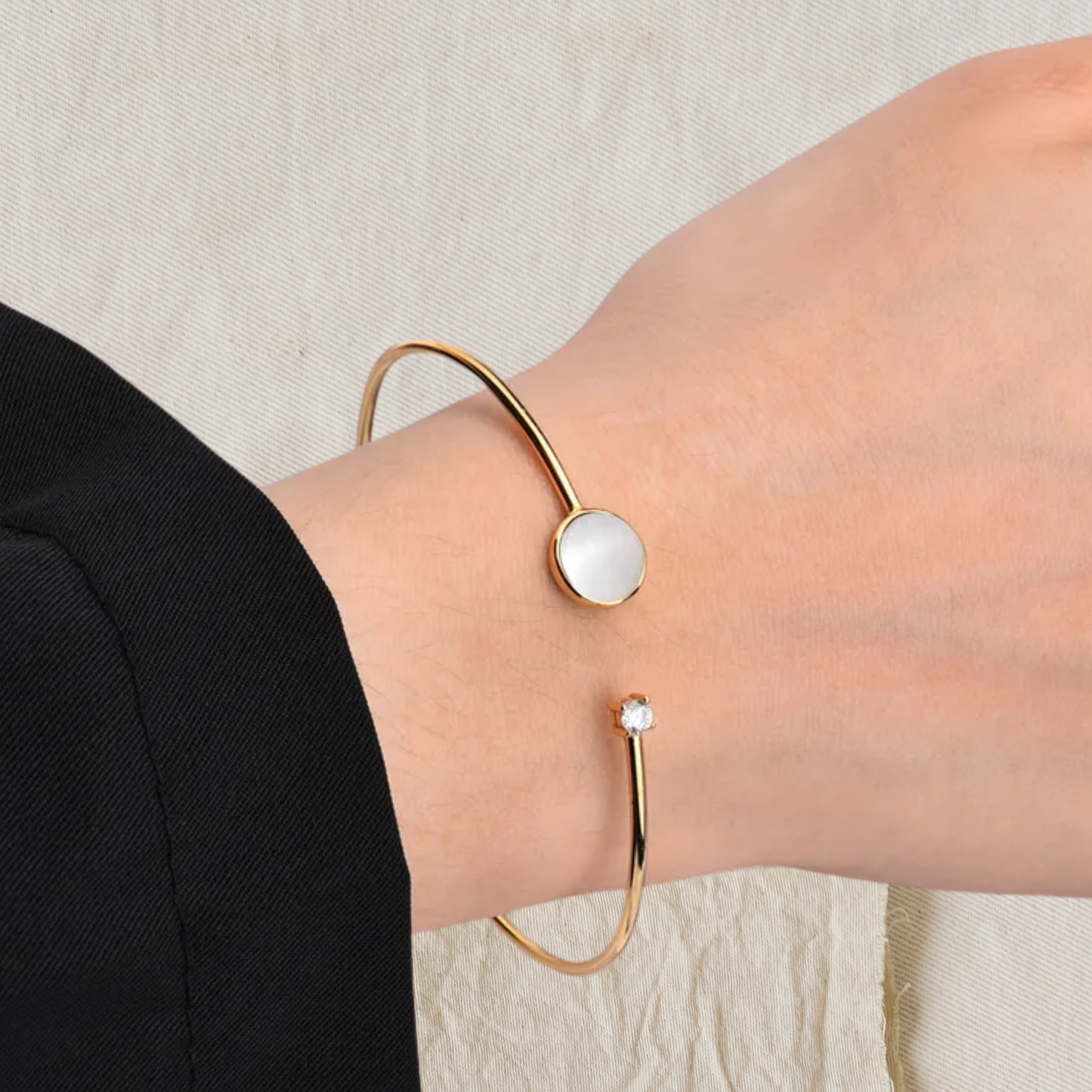 Moonstone bangle