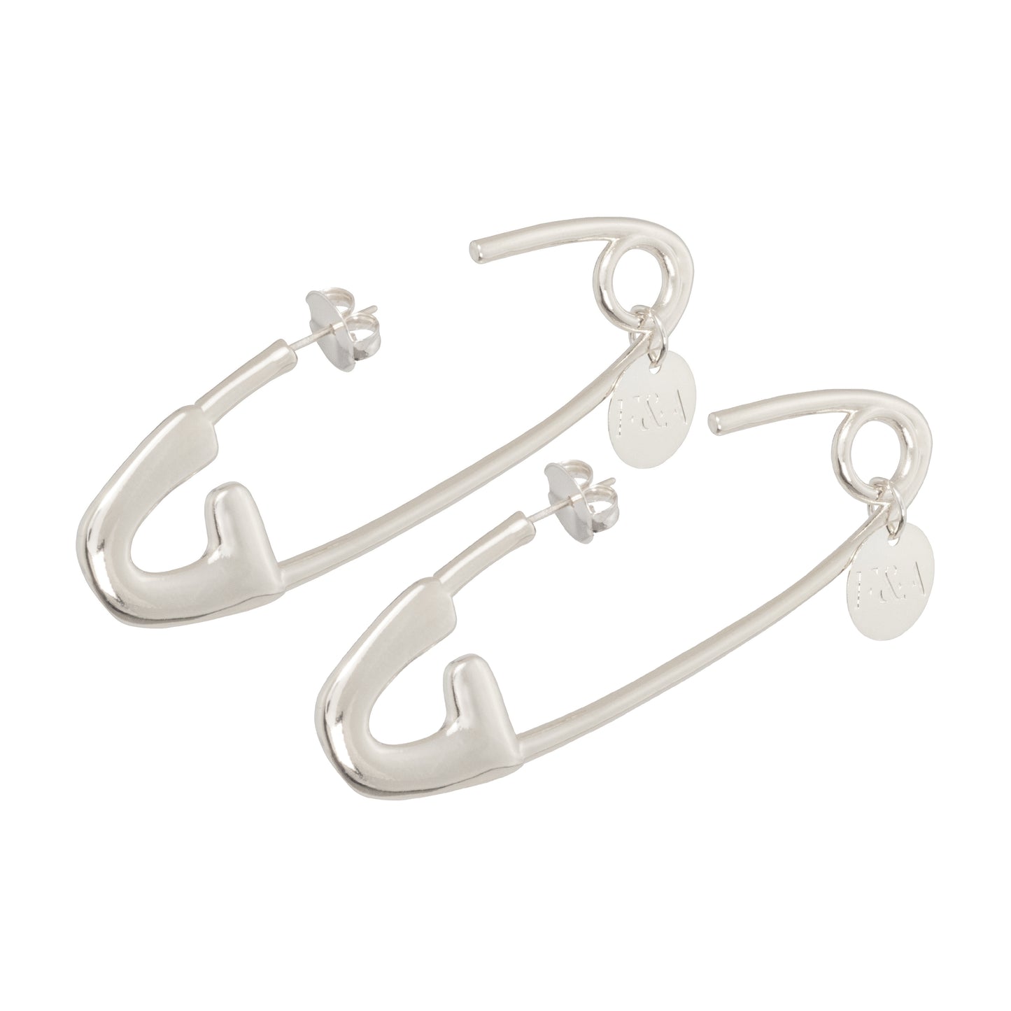Safety Pin Earrings