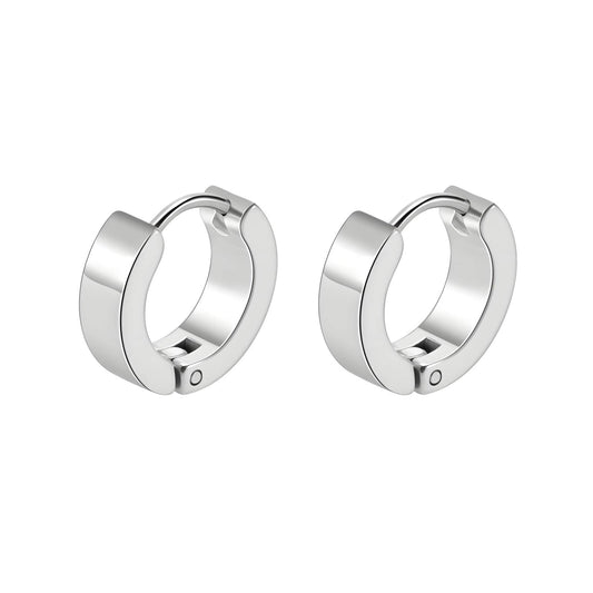 Mini Hoops in Silver