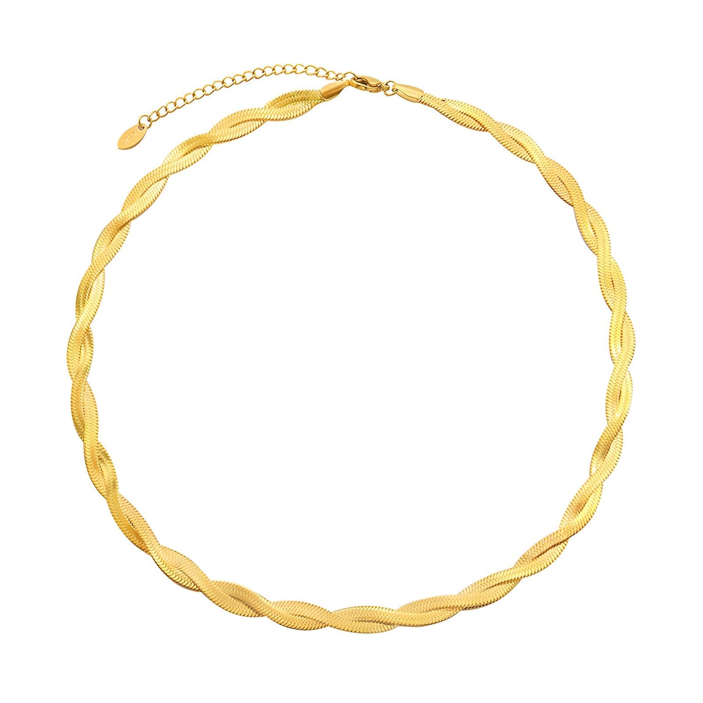 Twist Gold Necklace