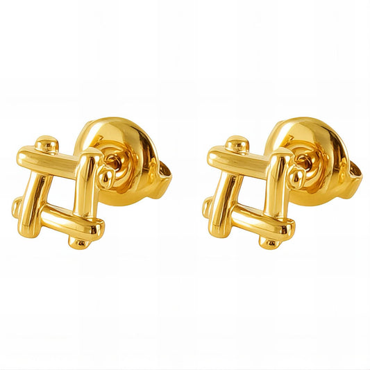 Mini Hashtag Earrings