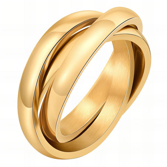 Triple Ring in Gold