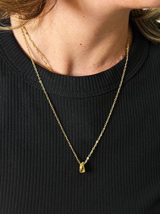 Gold Drop Necklace