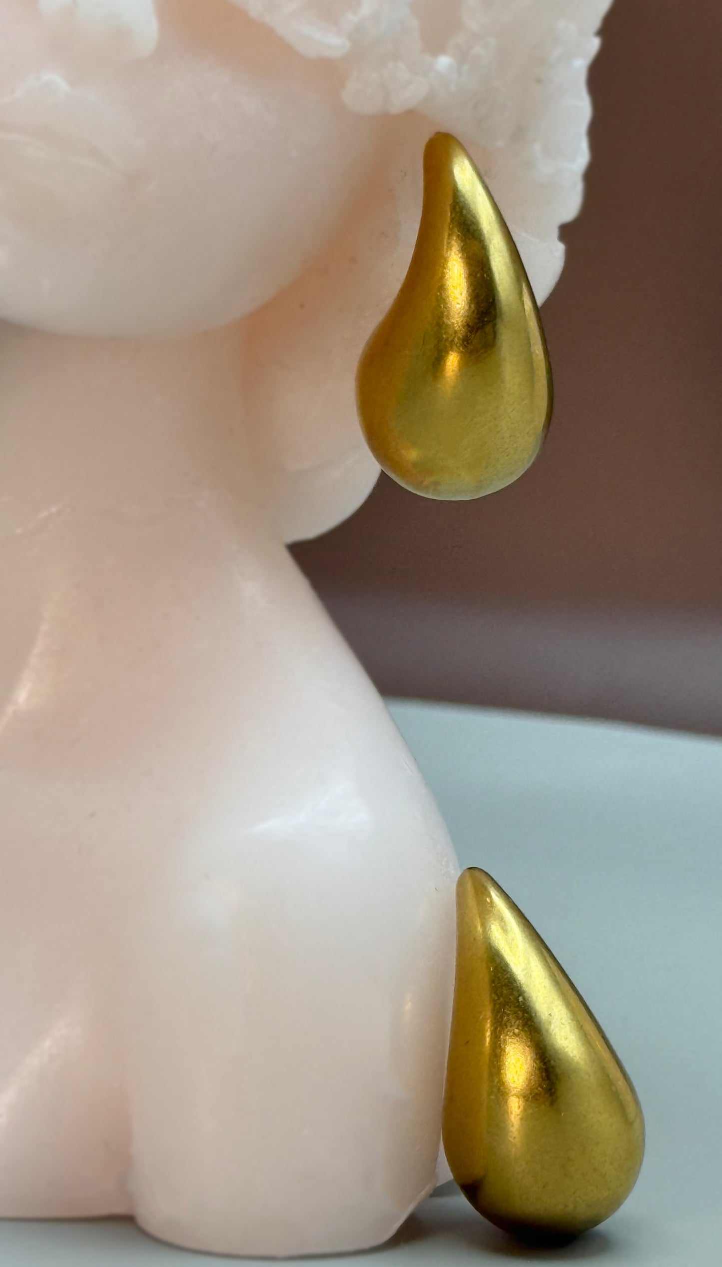 Gold Drop Earrings