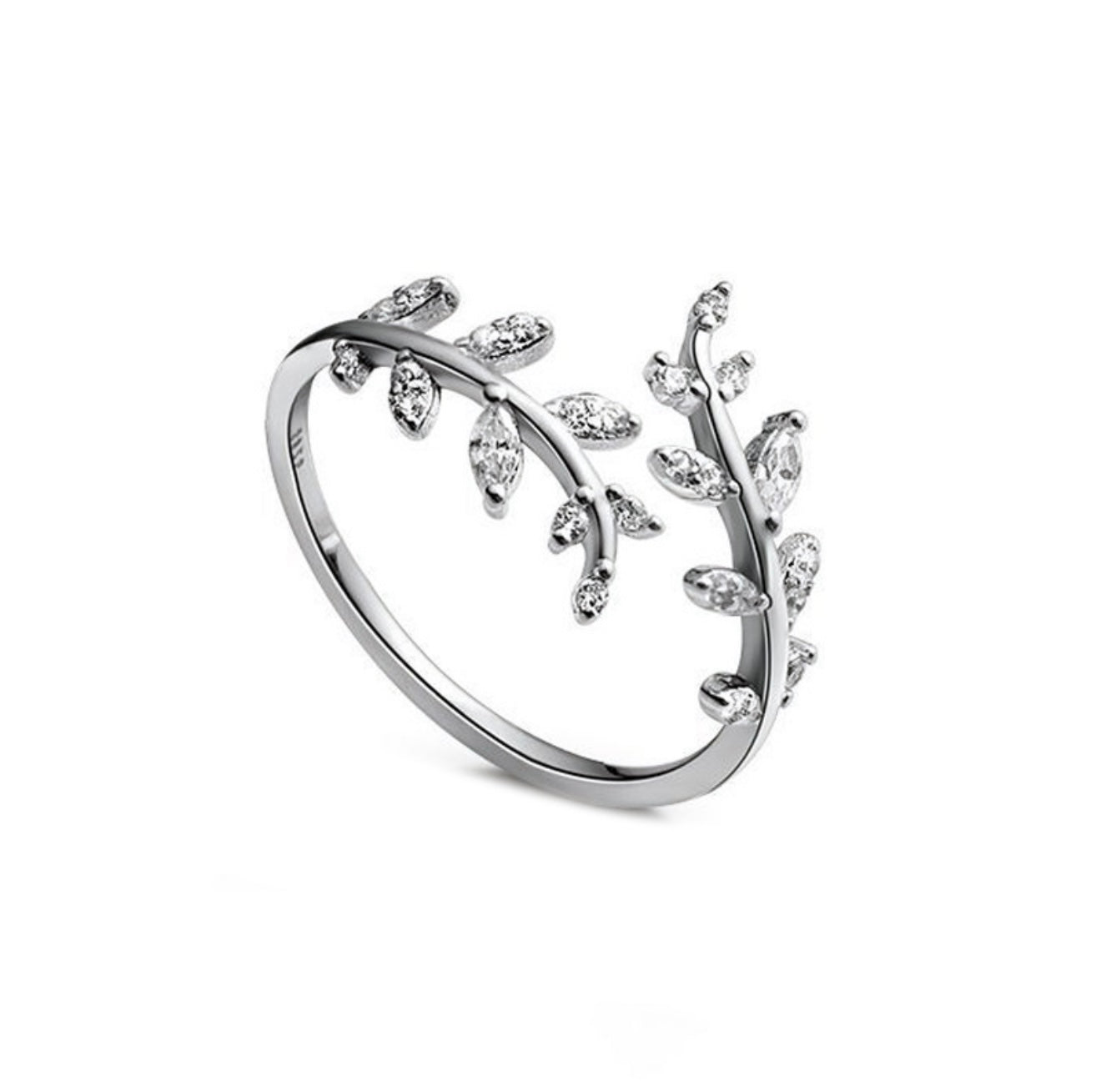 'Flower Crown' Sterling Silver Ring - Adjustable