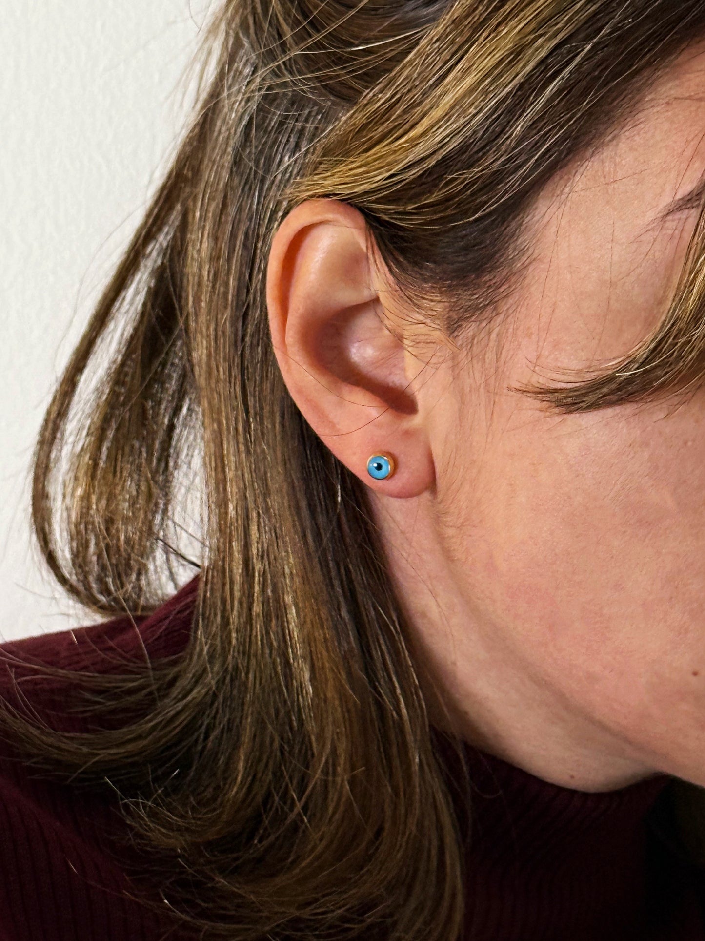 Mini Evil Eye Earrings | Evil Eye Collection