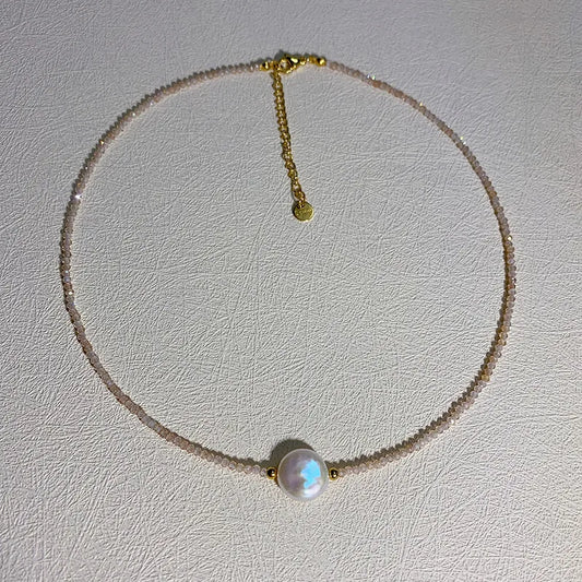 Abstract Pearl Necklace