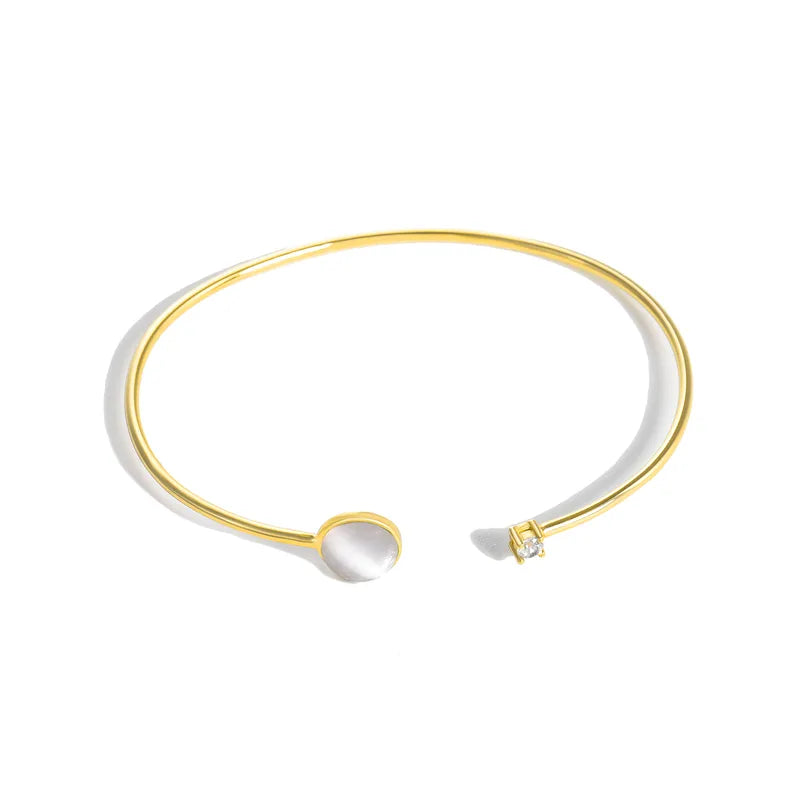 Moonstone bangle