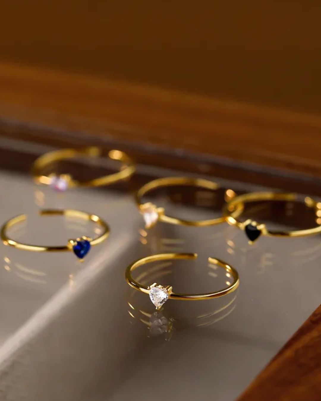 Lumi Sterling Silver Ring - Adjustable